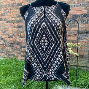 Old Navy Aztec Patterned Summer Blouse Size Small